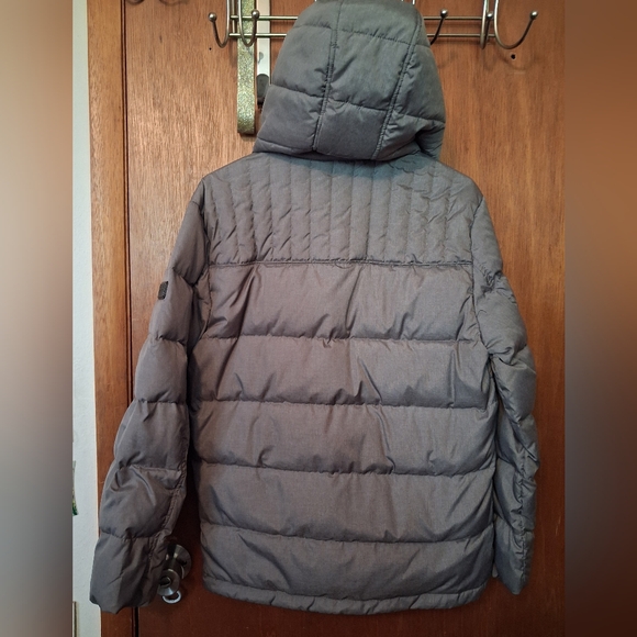 NEW! Boys 14/16 Ben Sherman Gray Down Fill Puffer Winter Coat Parka Jacket NWT - Picture 2 of 16